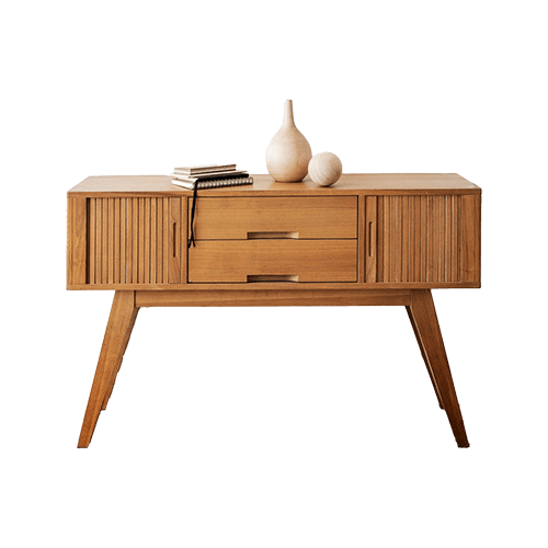 Wooden sideboard table