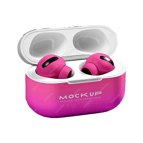 Earphones with case